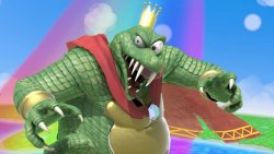 izzu:King K Rool joined as a new fighter in Super Smash bros