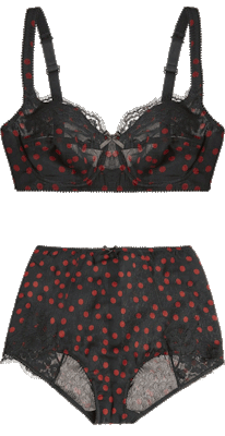 transparent-lingerie:  Dolce & Gabbana bra and briefs