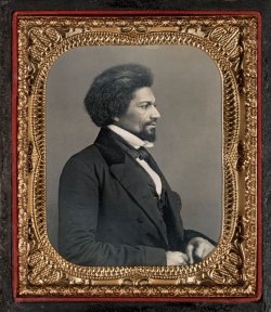 thecivilwarparlor:  Profile Portrait of Frederick Douglass c.