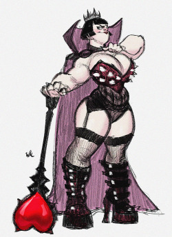 mcfarlandart: Queen of Hearts for Character Design Challenge