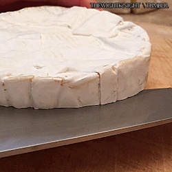 thewightknight:  Camembert roast flavored with bacon and caramelized