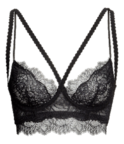 transparent-lingerie:  H&M bustier