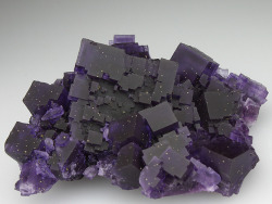 diabolicalillumination: Fluorite looks like a chunk of the night