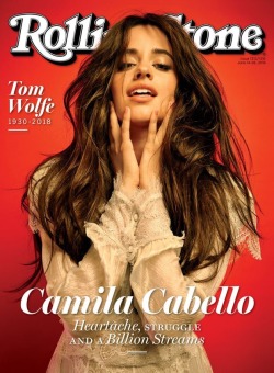 ccabellodaily:  Camila Cabello for Rolling Stone, June 2018