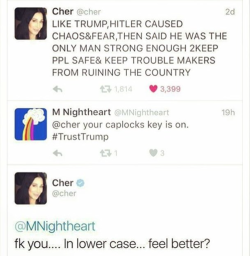 thisboyispoison:  homosexual-supervillain:  tbh i need cher to