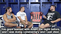 mith-gifs-wrestling:  Kevin does not let a silly thing like a