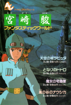 animarchive:    Nausicaä of the Valley of the Wind (Film Comic