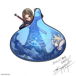 ex-vii:Art by Final Fantasy VII Remake and Kingdom Hearts series
