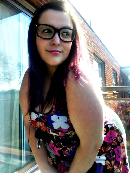 wearyourpassion13:  It was a beautiful day out yesterday so I had a mini fatshion shoot on my balcony.Â  Dress - Giant Tiger Ring - F21 Necklace - Addition Elle Shoes - George (Wal-mart) 