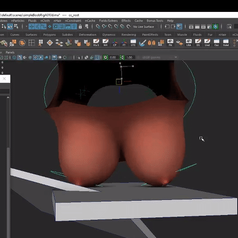 adeptussteve:Maya Boob Rigging With nClothHello guys, unfortunately both youtube and vimeo decided that this video showed too much cg skin to exist and removed them. Sucks, but ok,..I have had a few requests for it so here is the link to the actual video