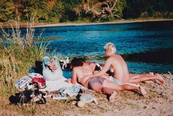 h-e-r-s-t-o-r-y:  Have a prideful nude beach weekend! Friends