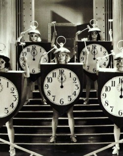 partoftime:  Around the Clock, 1930. 