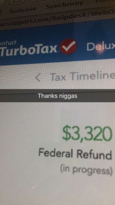 Thanks niggas