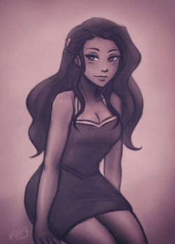 iahfy:  late night asami doodle   <3