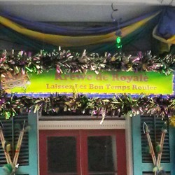 LET THE GOOD TIMES ROLL!!! #krewe headquarters in the #frenchquarter