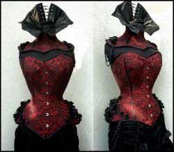 villenaviscaria:  Costume for the Vampire Masquerade Ball by