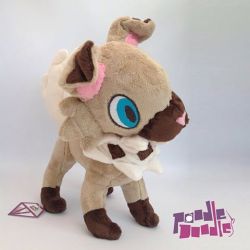 wolfiboi:  Rockruff! Rockruff looks adorable as a plushie and