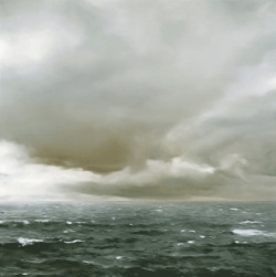 free-parking:  Gerhard Richter, Seascape (Cloudy), 1969, oil