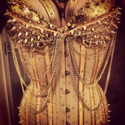 theluckyhell:  #Details of my #custom #corset by the one and