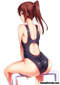 HentaiPorn4u.com Pic- motikiti:  ass swimsuits tsukitokage wet