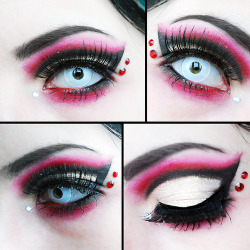 dollydarkness:  I want to try doing my make up like this.  This