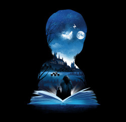 pixalry:   Harry Potter Illustration Series - Created by Dan