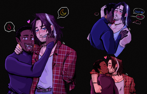 stygmatus:  vampire sam… werewolf bucky… need i say more..🌙🦷🩸