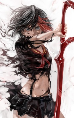 animexfavorites:  Ryuuko ☆ KILL La KILL | tusk [pixiv] 