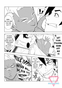 mocucumo:  ALIEN FORTUNE (part 2/5) This is my first BL manga,