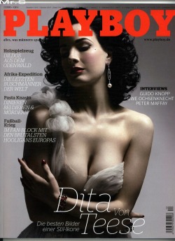 margadita:  2008 German Playboy Cover…. I really like this.