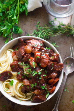 foodffs: This vegan spin on beef bourguignon features tender