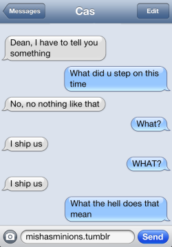 mishasminions:  TEXTS FROM CAS [CASTIEL’S INSTAGRAM] [DONATE]Castiel