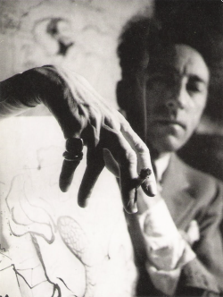 kvetchlandia:  André Papillon     Portrait of Jean Cocteau,