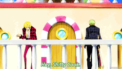 marimoyaro:   Zoro just can’t wait to get into a fight and