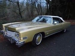 doyoulikevintage:1973 Cadillac Elorado convertible