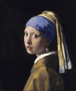 aestheticgoddess:  The Girl with a Pearl Earring Johannes Vermeer,