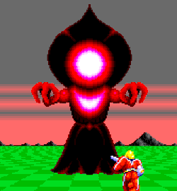 vgjunk:  A boss inspired by the Flatwoods Monster, from Space