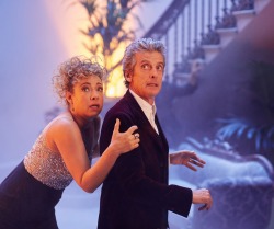 doctorwho:  doctorwho:  A NEW IMAGE of Alex Kingston and Peter