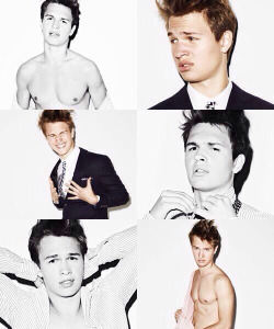 Ansel Elgort is perfect. 