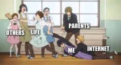 diariesofananimefreak:  haha oh look its basically my life!