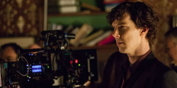 sherlockology:  New official Sherlock S3 BTS photos, and the
