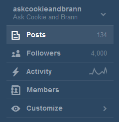 askcookieandbrann:  Well thank you guys! I just hit 4,000~ Whats