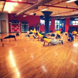Another Good One! We did push-ups than alternated with tricep