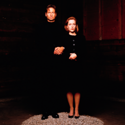 spookyjerk:  scully1964:  David & Gillian by George Lange