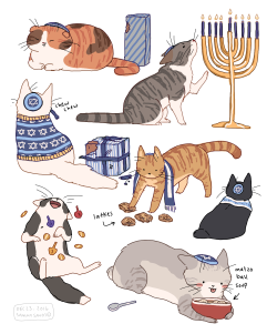 reioka:  hamotzi: happy hanukkah!!!! *gasp* hanukkats 