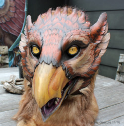 staticcreature:Bird mask I just finished.