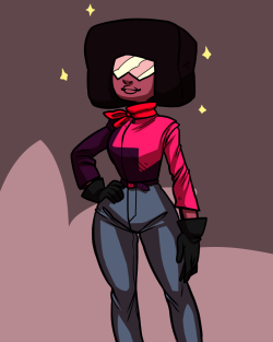 ghost-chicky:  I also drew and coloured a sweet garnet during