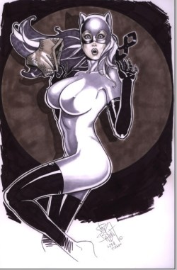 naughtyhalloweenart:  Jim Balent - Catwoman