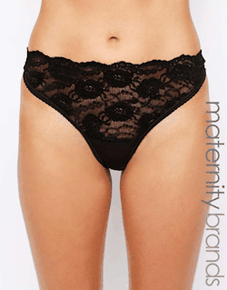 lingeriesexytime:  Carriwell Maternity Lace Stretch BriefHeart