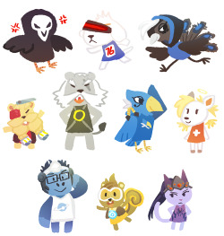 laughingbear:  hello!! I did it!! everyone in overwatch crossing,